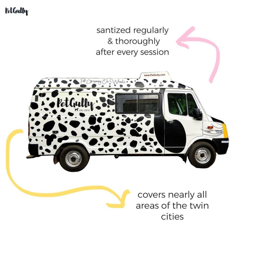 PetGully Mobile Grooming Van